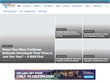 Tablet Screenshot of newsamericasnow.com